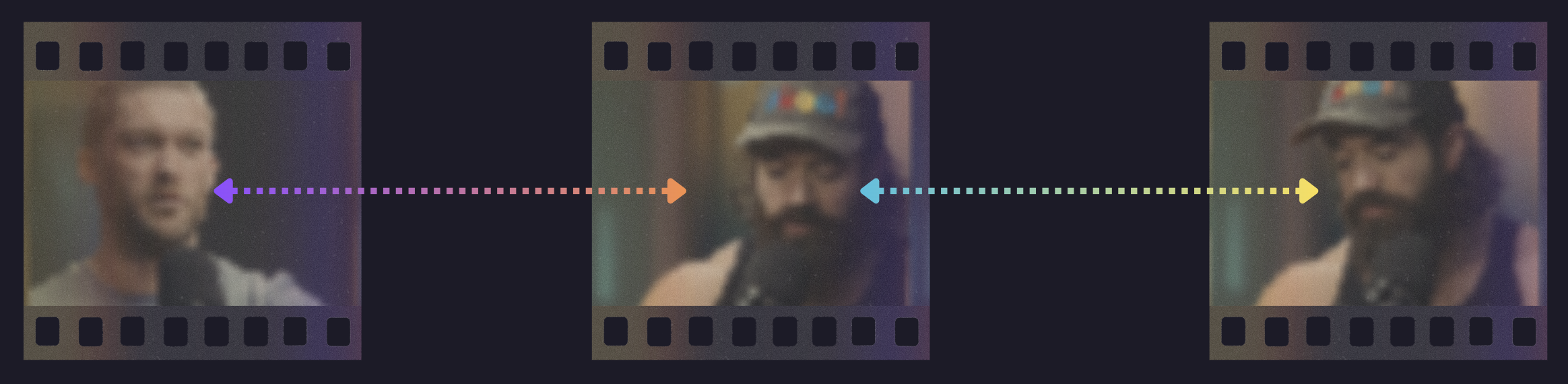 AI video editing story finder feature